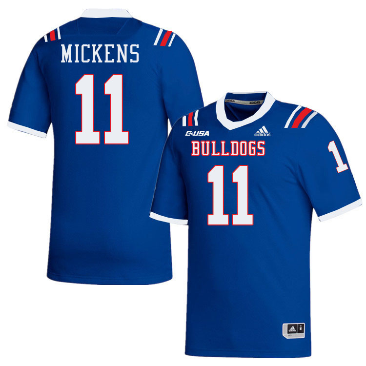 Jalen Mickens Louisiana Tech Jersey,LA Tech Bulldogs Football Jerseys,Uniforms,Gears-Blue